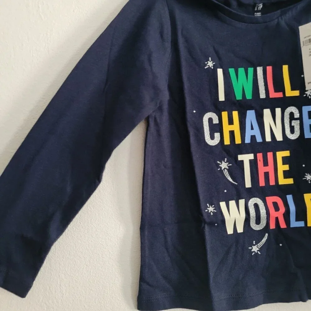 Baby Gap Toddler Size 4 cute Long sleeve Tee